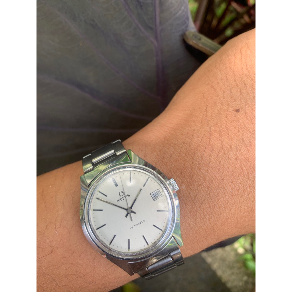 solvil et titus automatic 17 jawels  mesin kuning