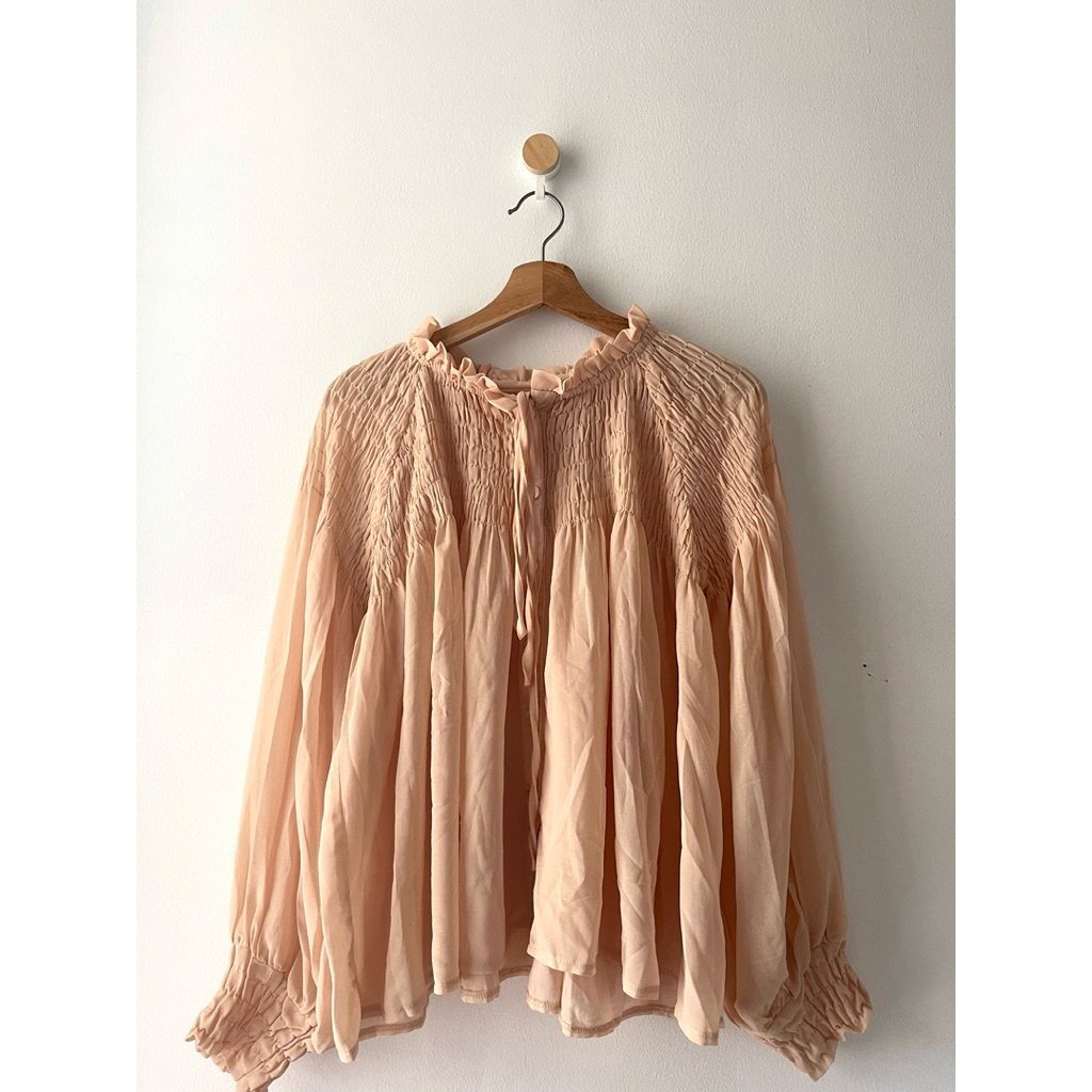 Blouse Smoke Cream