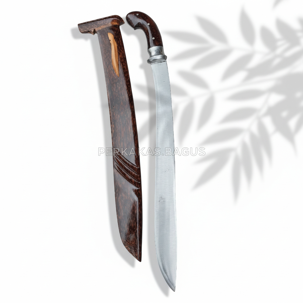 Golok Bungkuk Baja Per Sepuh | Potong Kayu Bambu Dan Sembelih > Super Tajam