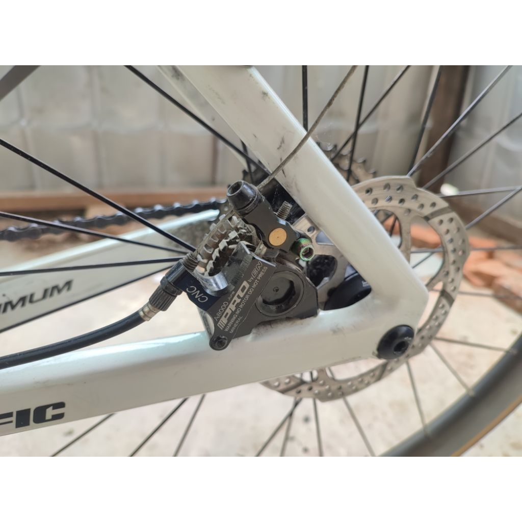 Sepeda Full Carbon Roadbike Pacific Primum 5.5 ukuran 47 (jarang ada)