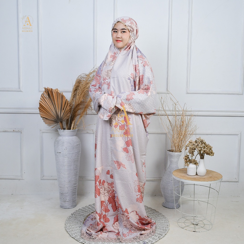 ARBAAZ - Mukena Terusan Turkey Series "Izmir" Silky Premium