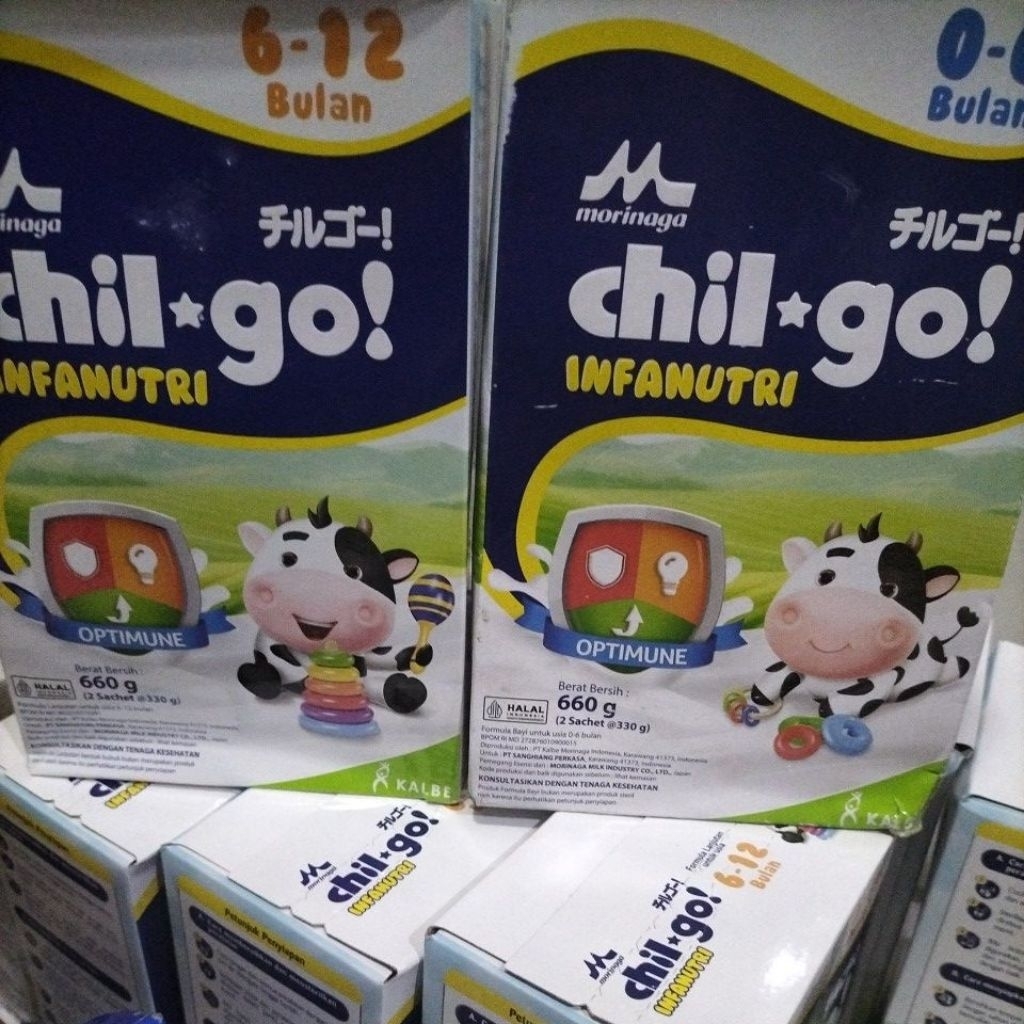 PROMO CUCI GUDANG CHIL-GO INFANUTRI 0-6 bulan. Susu Formula bayi usia 0-6/ 6-12 bulan 660gr. Paling 