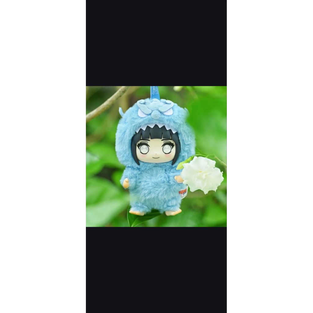 Boneka Hinata Shippuden Beast Party Plush Labubu Naruto