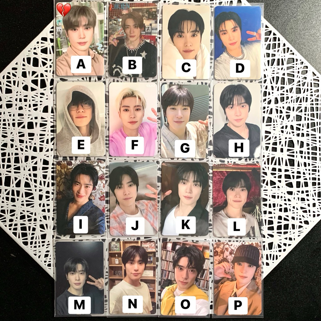 Photocard Official Jaehyun NCT Walk BTFM Solo Album J Interasia everline KMS Mumo Japan