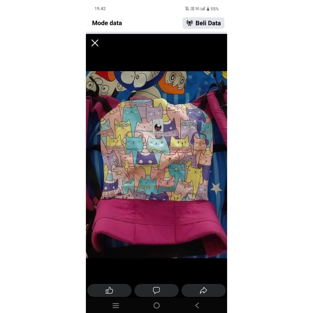 gendongan ssc nana baby carrier