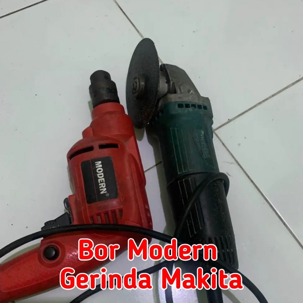 bor modern san gerinda makita bekas