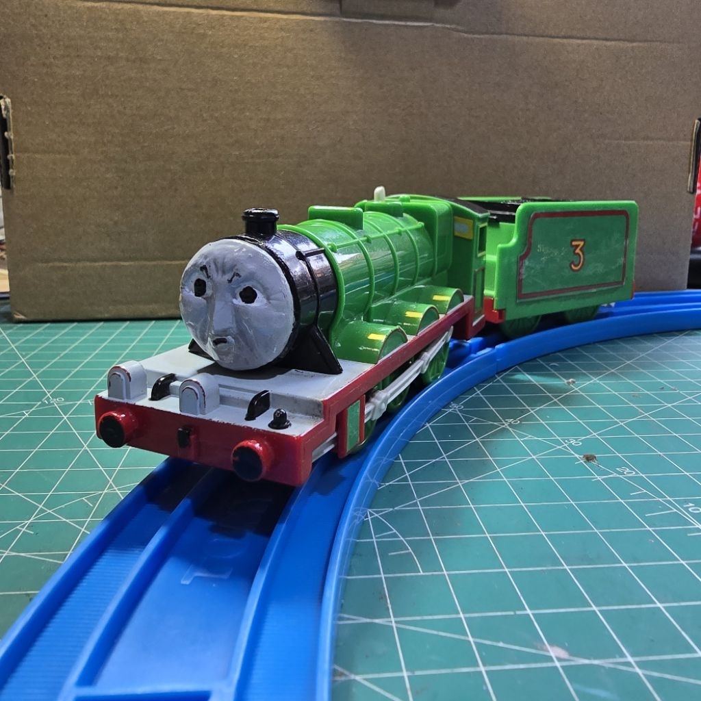 Plarail Tomy Thomas & Friends Angry Henry (Custom)