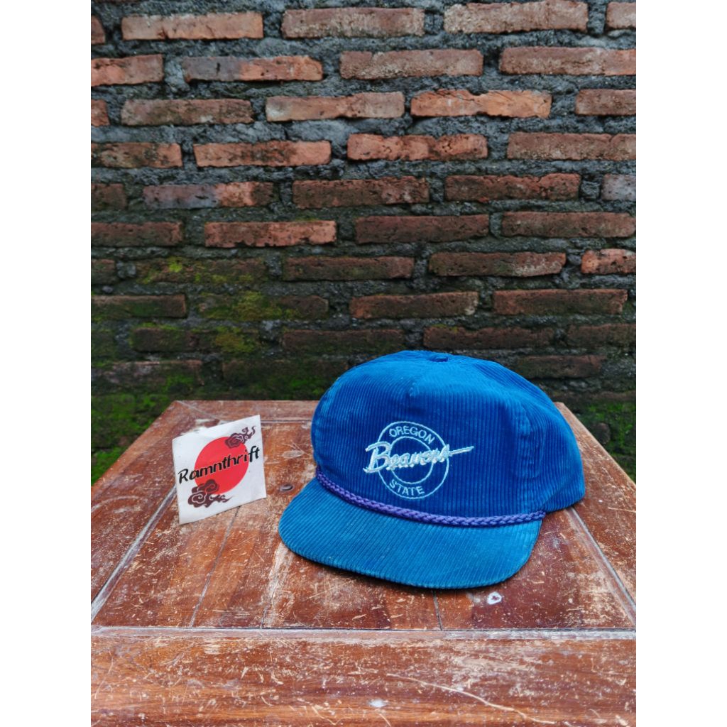 topi golfer vintage corduroy