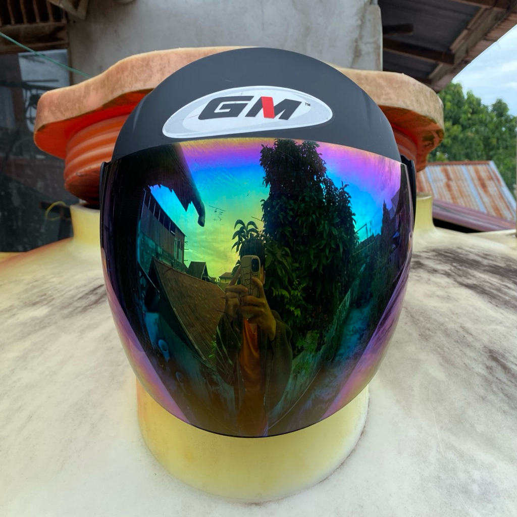 Helm GM Hitam Doff Original