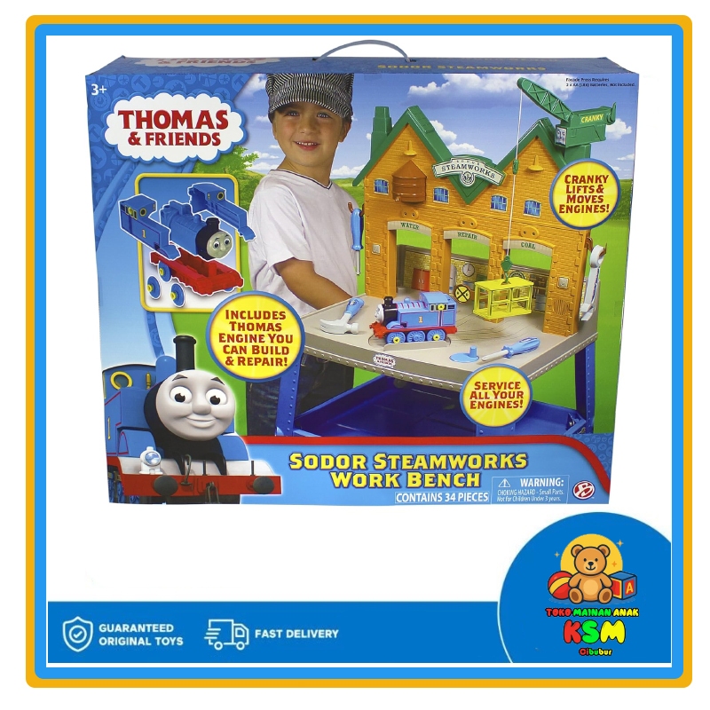 Thomas & Friends – Sodor Steamworks Work Bench Playset