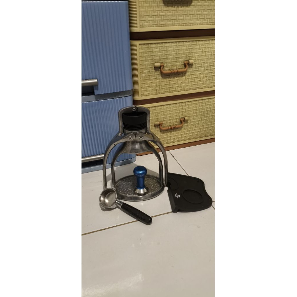 Mesin Alat Kopi Espresso Manual Brew Rokpresso Rok Presso Siap Pakai Bukan Flair