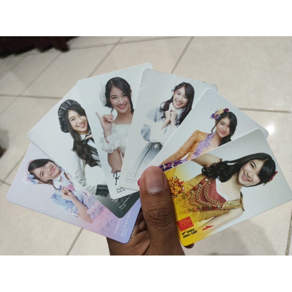photocard shani jkt48 berbagai edisi