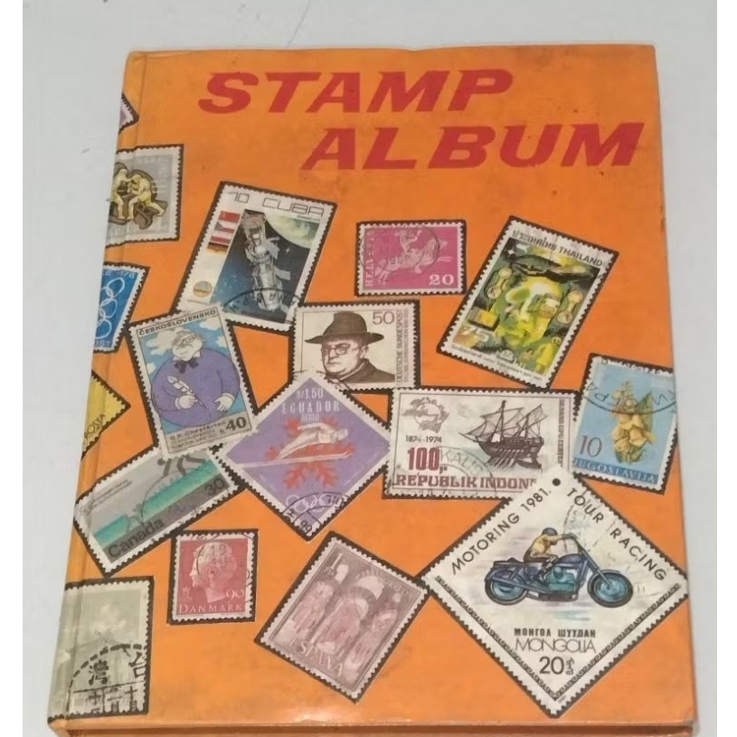 STAMP ALBUM PERANGKO ORI