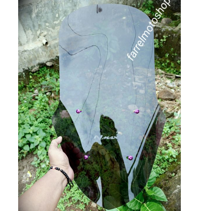 WINDSHIELD VISOR NMAX NEW TINGGI 60 CM GANTENG