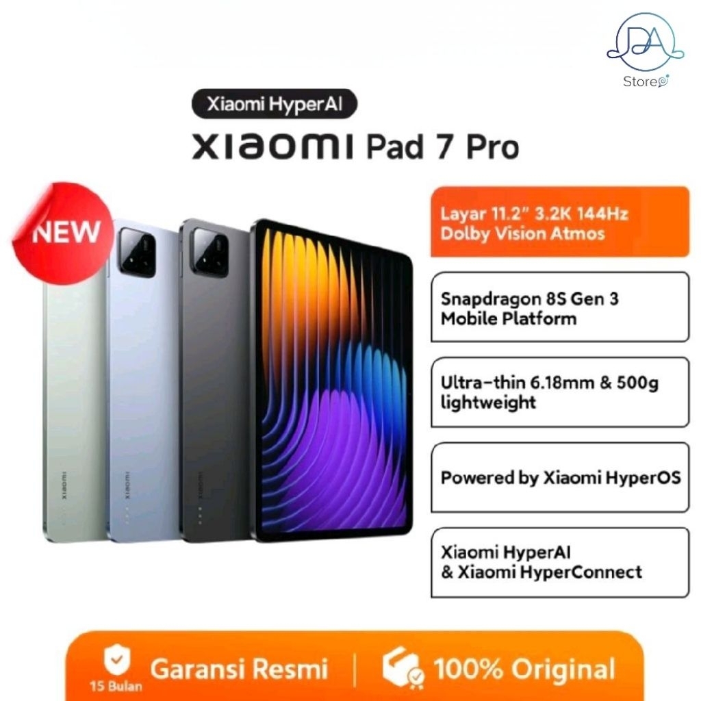 Xiaomi Pad 7 Pro (12/512) | Snapdragon 8s Gen 3