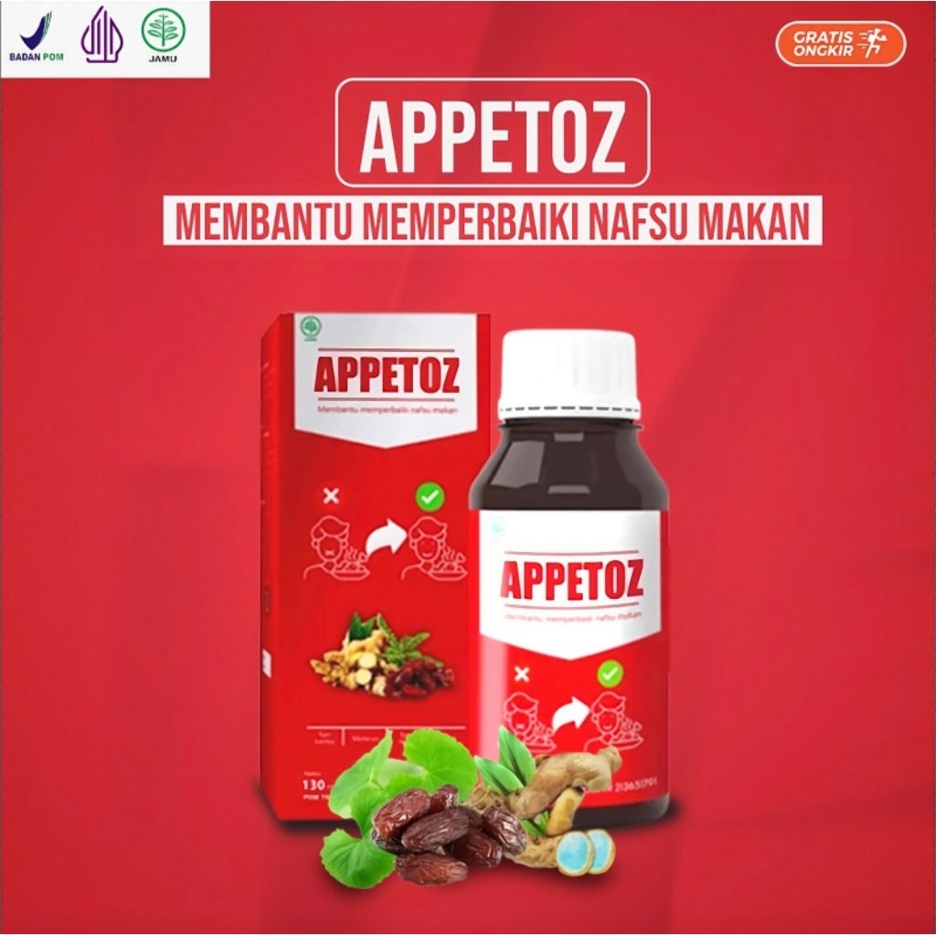 Appetoz Sari Kurma Anak Meningkatkan Nafsu Makan Anak Original