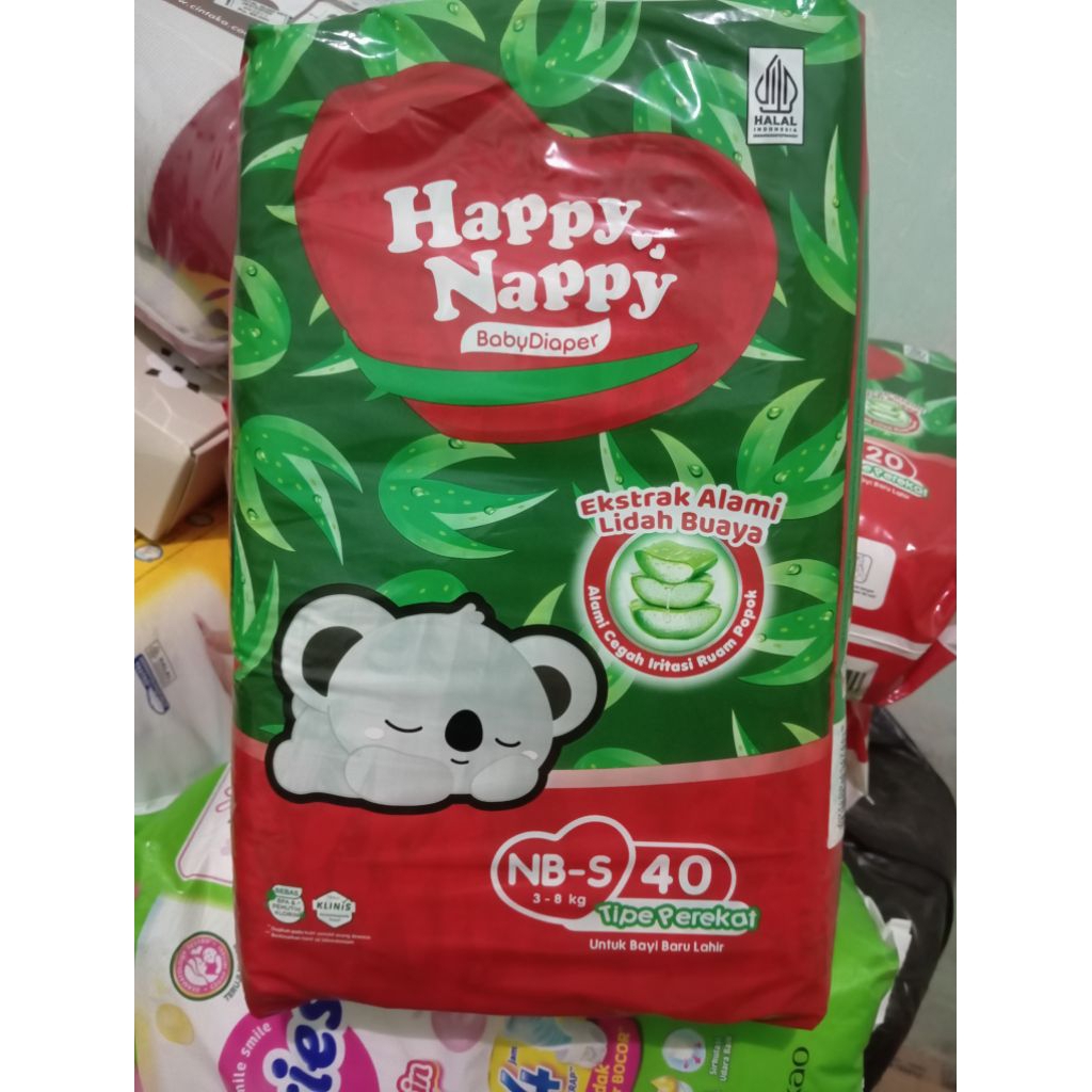 Pampers happy nappy perekat NB-S 40