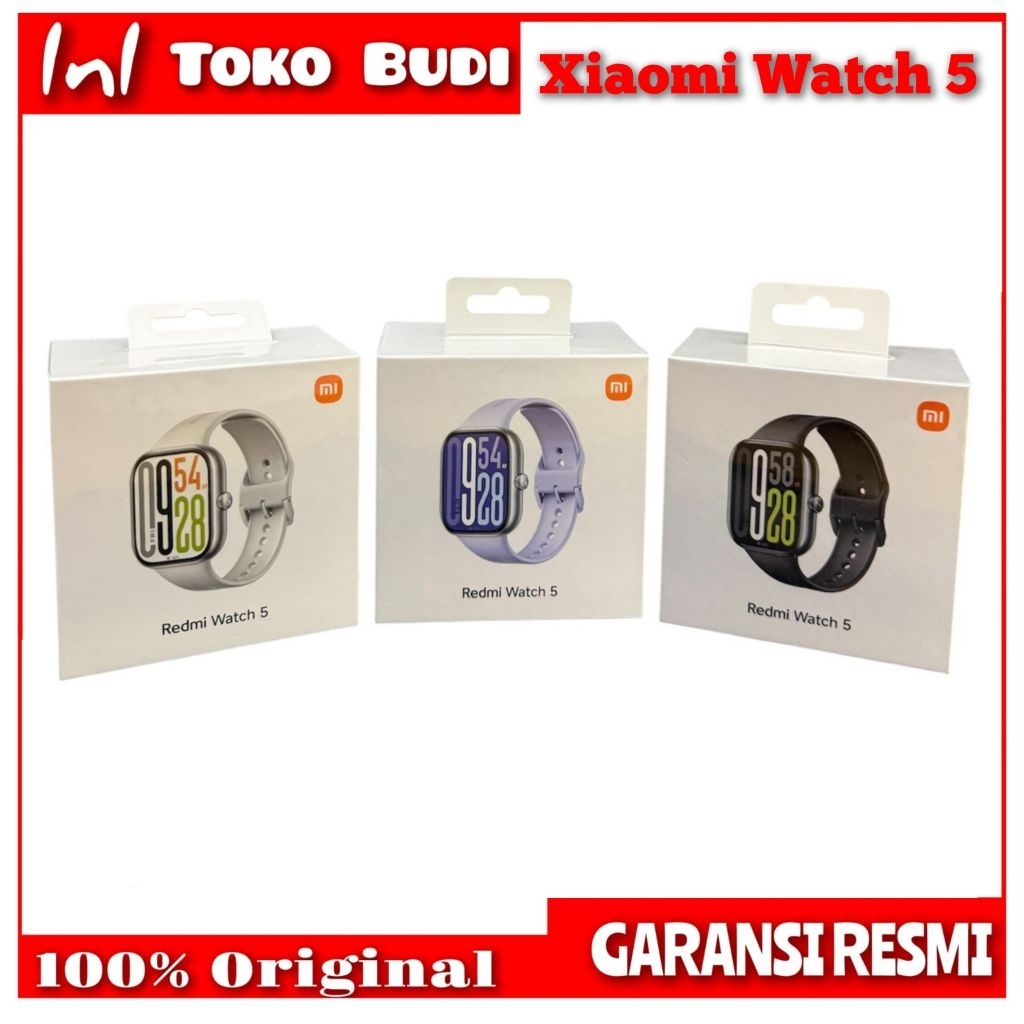 Xiaomi Redmi Watch 5 Smartwatch Garansi Resmi