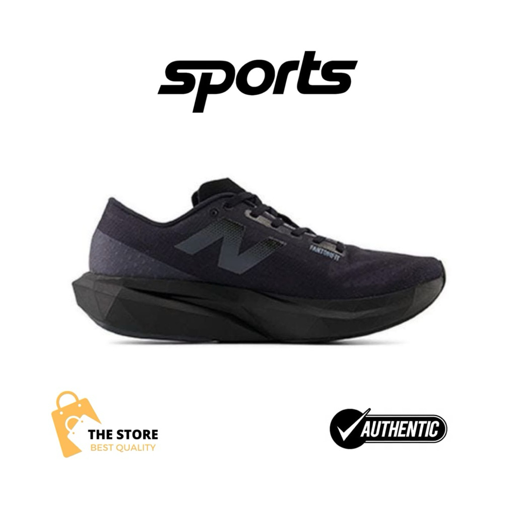 Sepatu Running NB Fuelcell Rebel V5 Black Castlerock