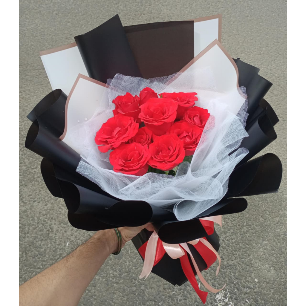 BUKET WISUDA | BUKET MAWAR SEGAR | BUKET MAWAR MERAH | BUKET ANNIVERSARY