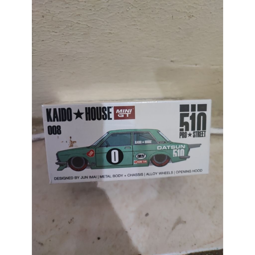 Mini GT Kaido House Datsun 510 green