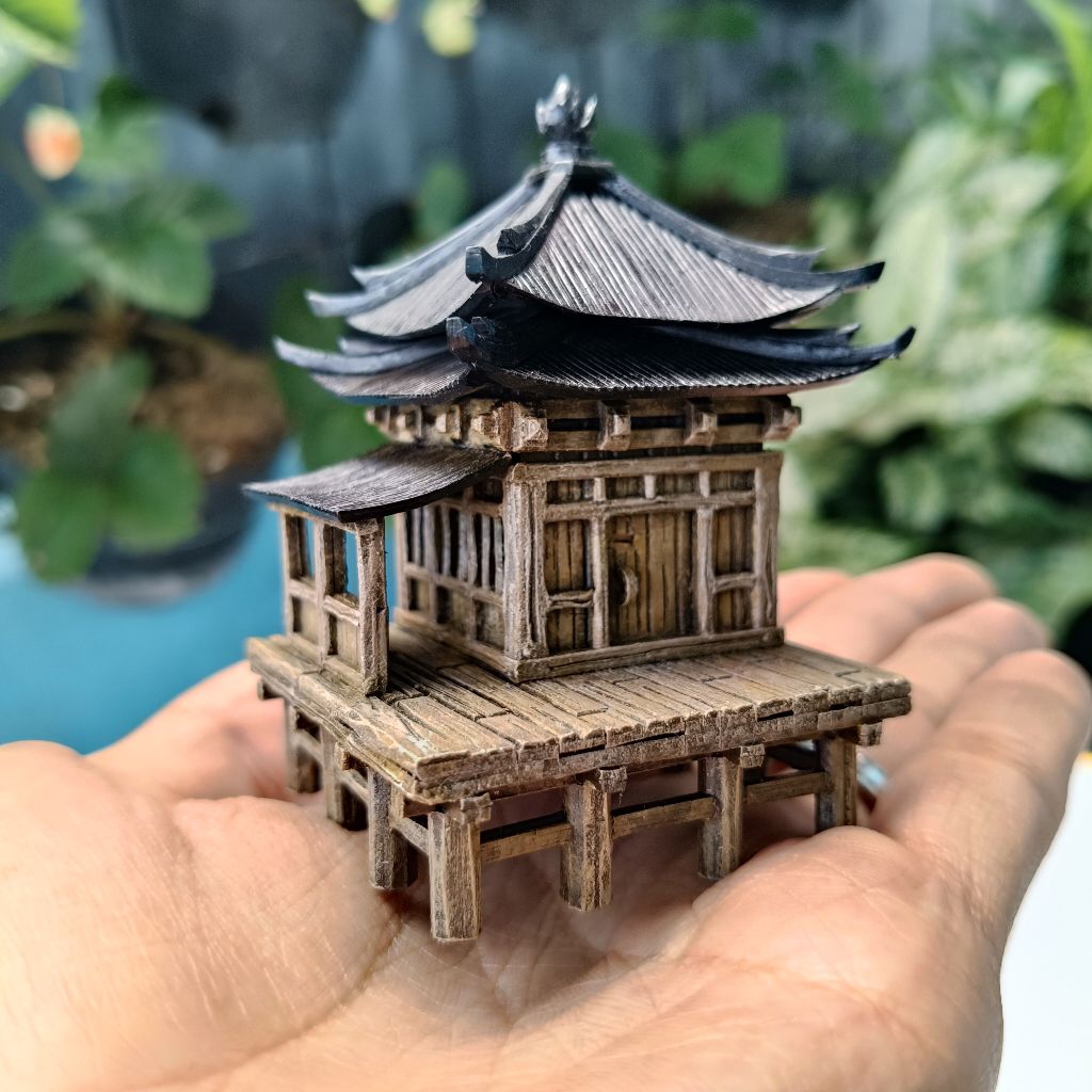 Hiasan Miniatur Rumah Bonsai/Aquarium/Paludarium/Terrarium/Aquascape/Maket/Diorama