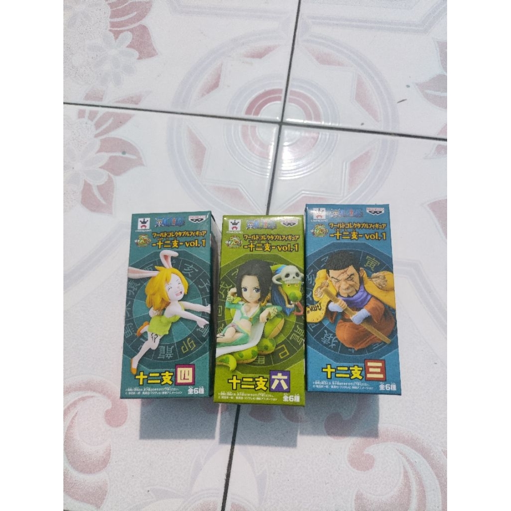 Wcf Zodiac Carrot Boa Hancock issho fujitora admiral original