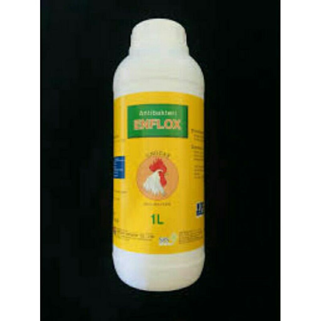Enflox Antibakteri unggas 1L original produk