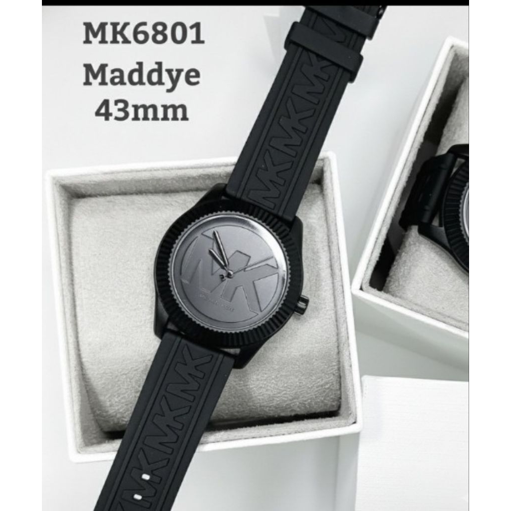 jam tangan unisex strap rubber jam OriginalMK