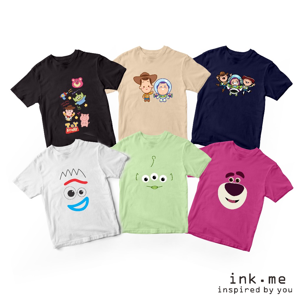 KAOS ANAK TOY STORY / KAOS ANAK KARAKTER TOY STORY