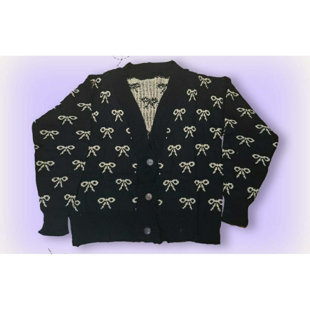 CARDIGAN RAJUT - CARDIGAN MOTIF