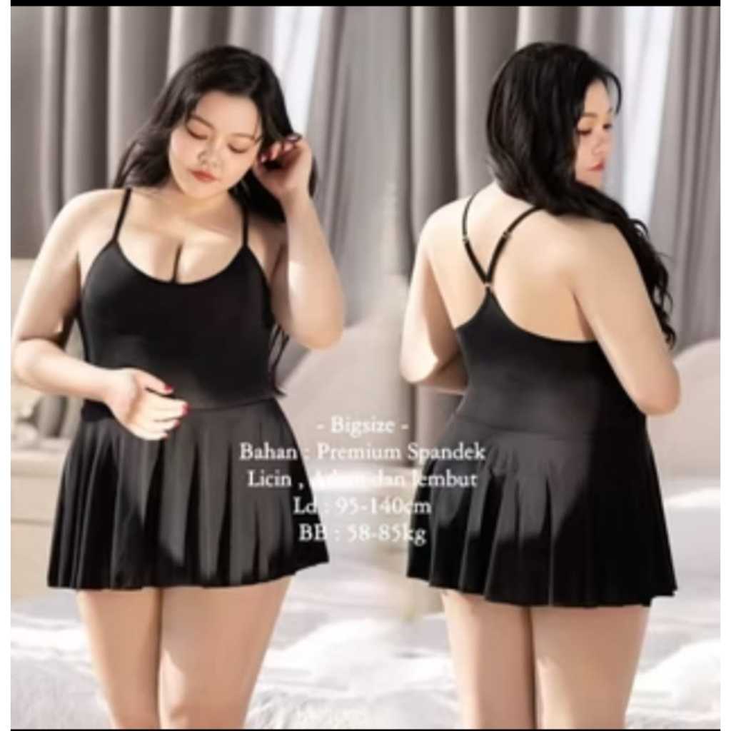 Mini Dress Lingerie JUMBO Premium Glitter Sexy Elegan//dres malam /lingerie sexy jumbo