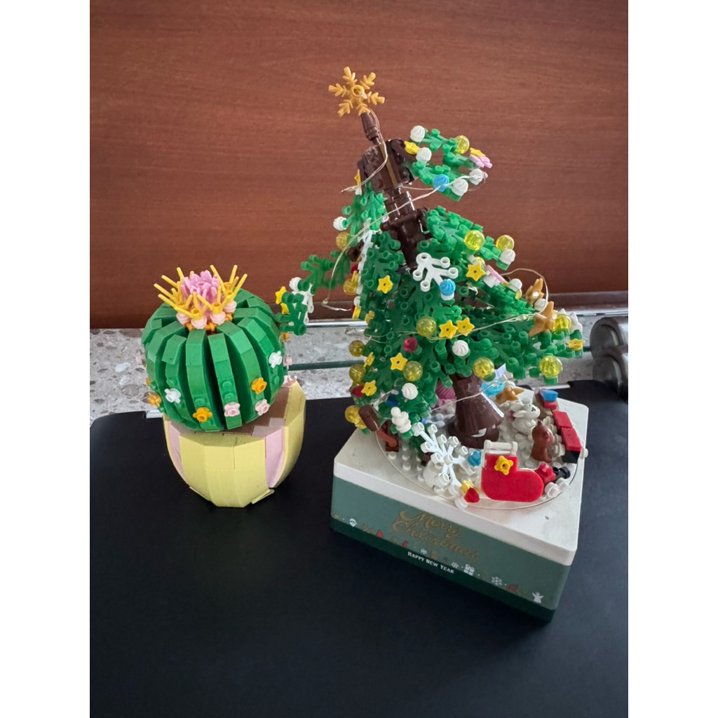 BLOCK ORNAMEN NATAL PRELOVED BOX MUSIC