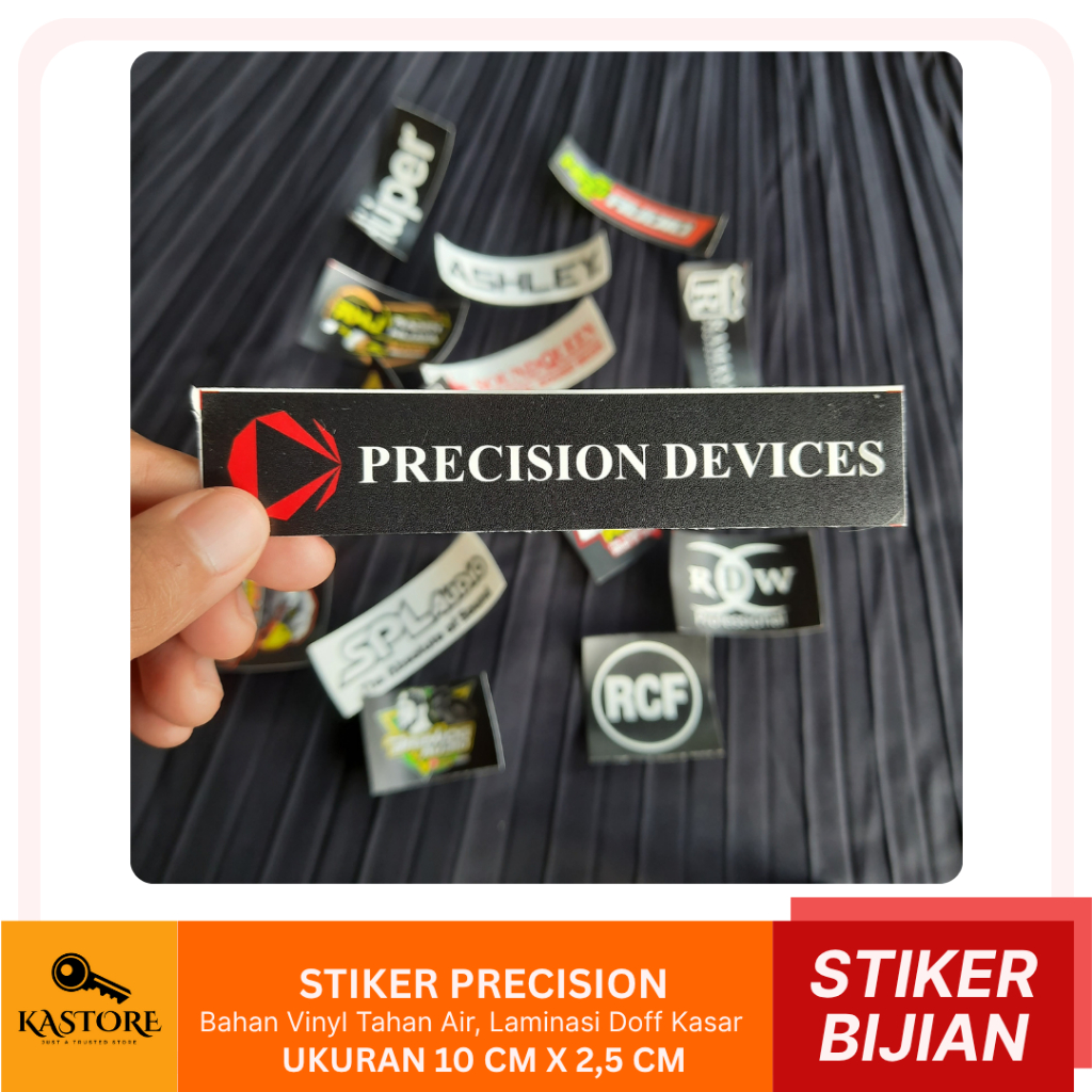 Stiker Vynil Sound Horeg (BIJIAN) | PRECISION DEVICES | KA Store