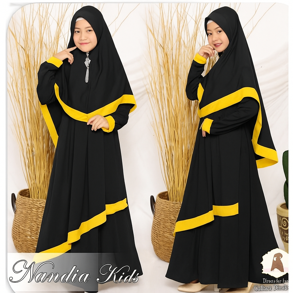 “Gamis Anak Perempuan 12 Tahun Remaja Premium Kekinian