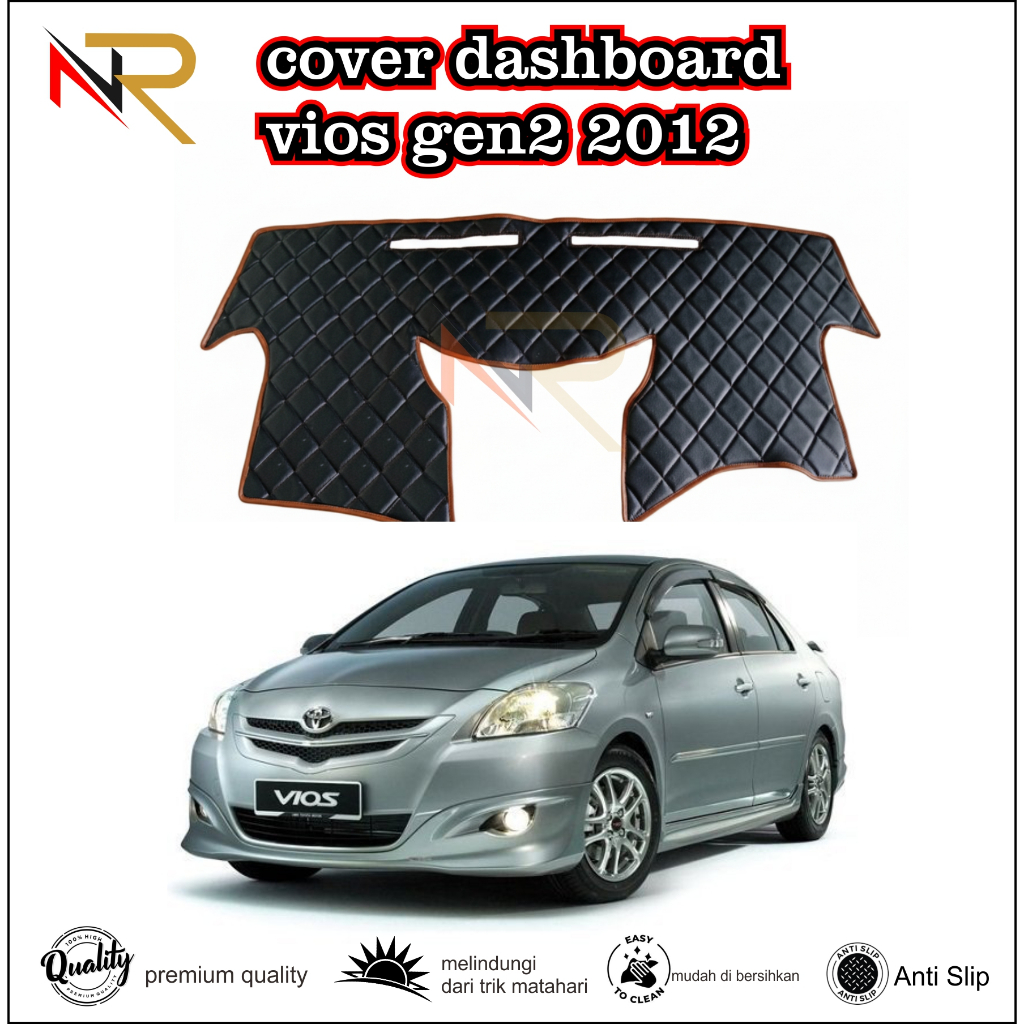 COVER DASHBOARD PREMIUM VIOS GEN 2 Aksesoris Alas Pelindung Dasbord Mobil