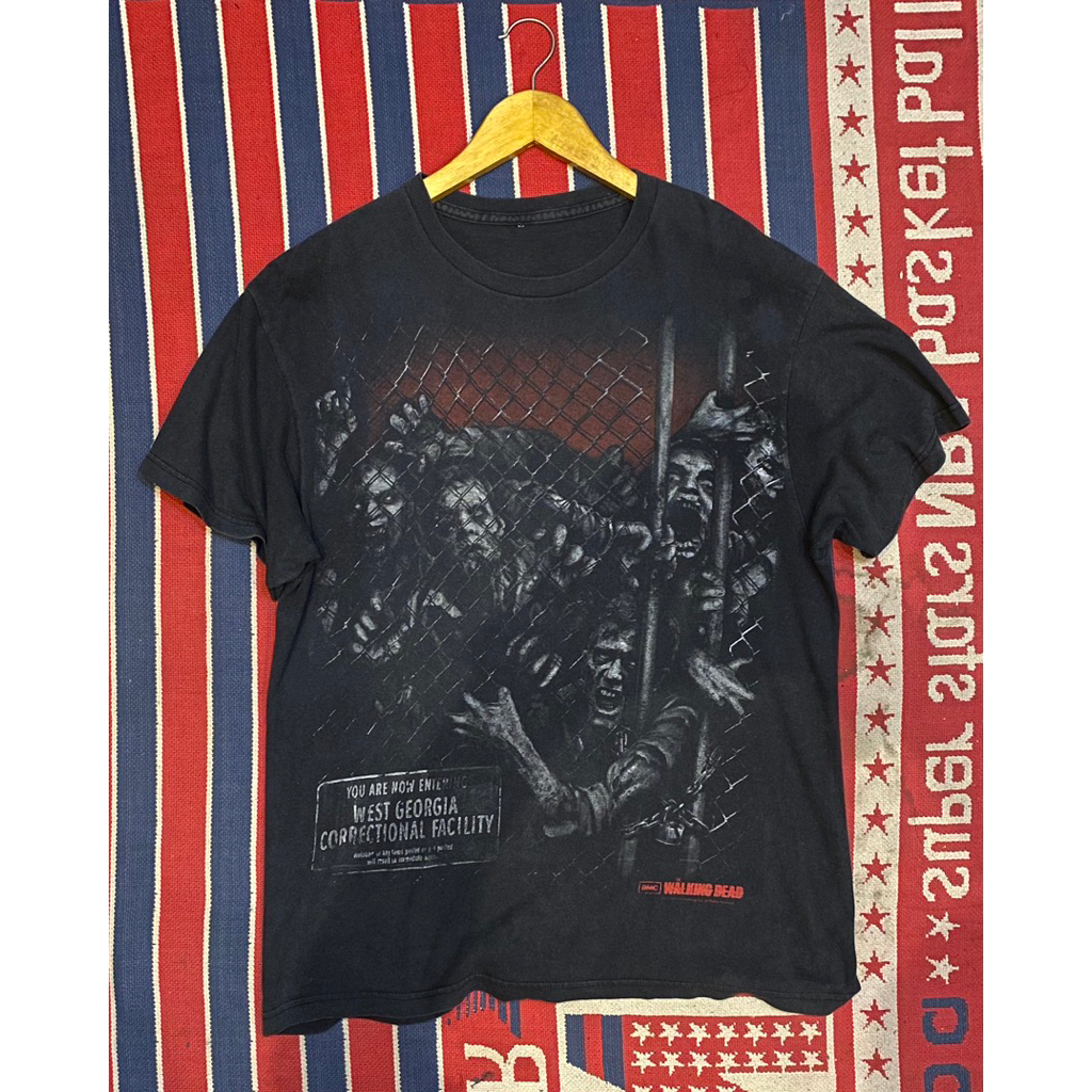 Kaos Film Movie Walking dead 2013 second bekas