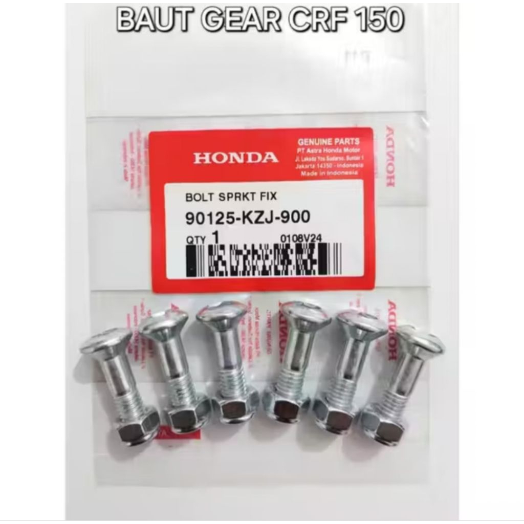 Baut Gear Crf Set Original 90125KZJ900