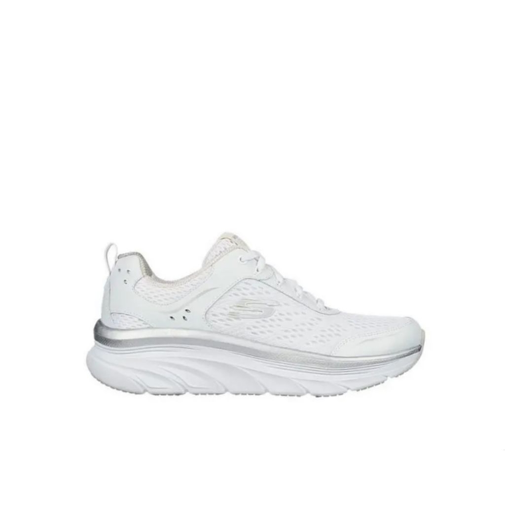 Sepatu Sneaker Wanita Skechers D'Lux Walker - Putih
