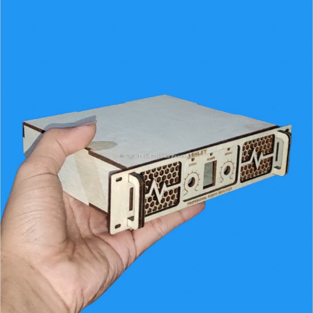 BOX POWER AMPLIFIER MINI ASHLEY TRIPLEK 3 MM