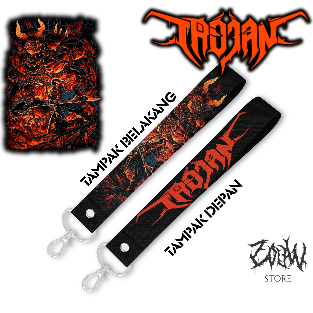 GANTUNGAN KUNCI TROJAN  GANCI SNAPHOOK PREMIUM