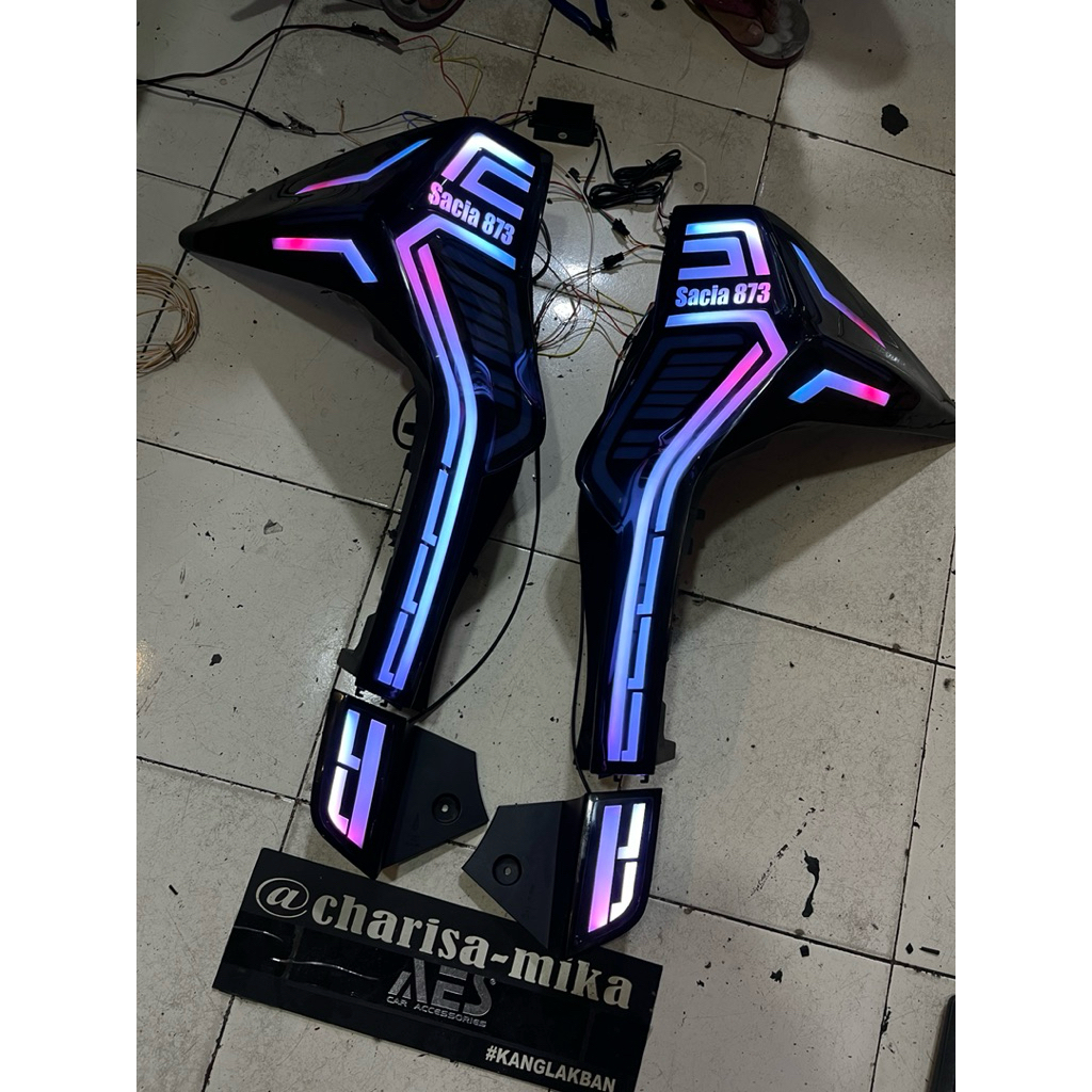 stoplamp pajero 2017-2021 custom full rgb