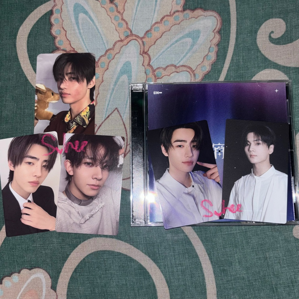 [BACA DESC] enhypen sunghoon heeseung jay desire:unleash d:u weverse wv album japan yoi std standard