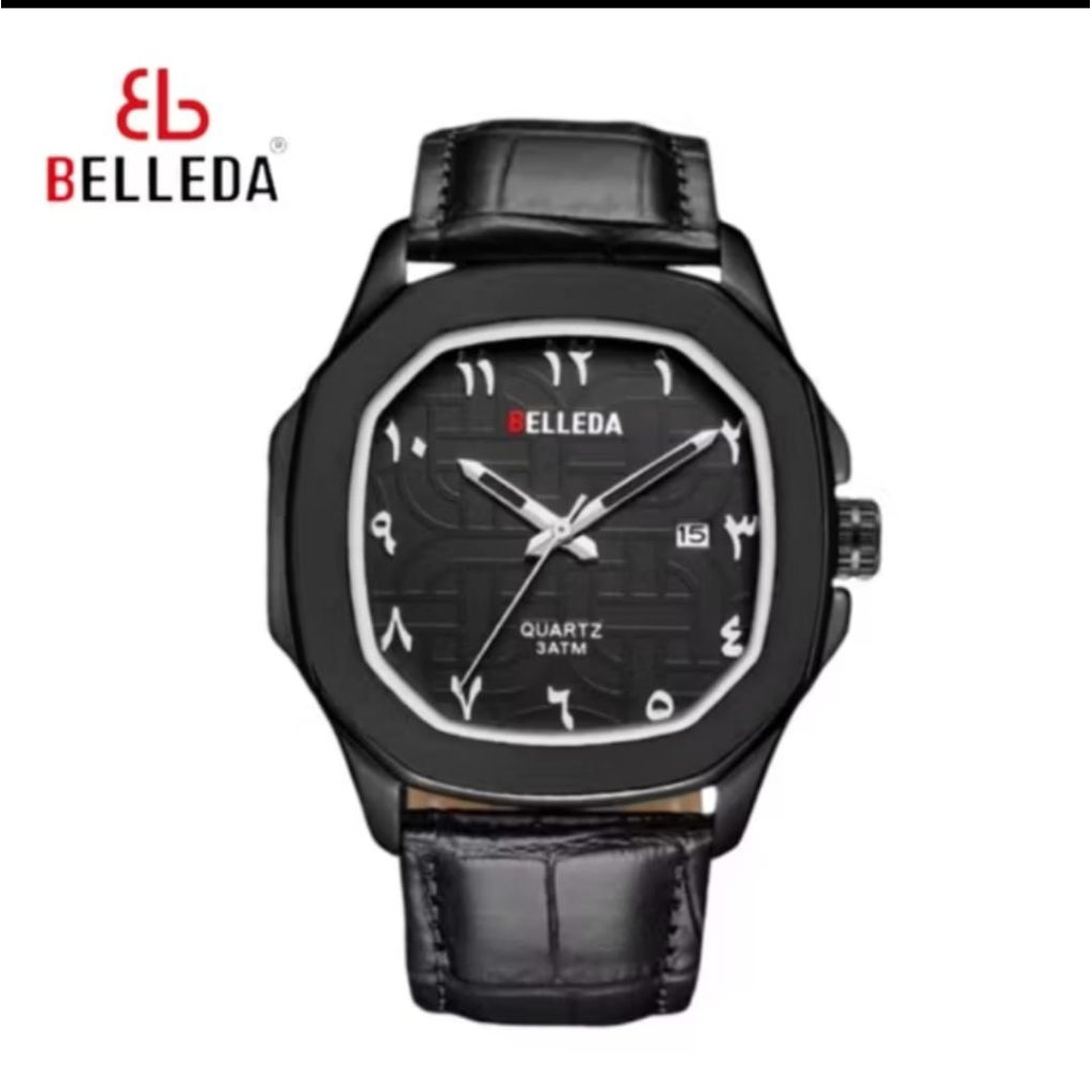 BUY 1 GET 1JAM TANGAN PRIA WANITA BELLEDA ORIGINAL 9484-2