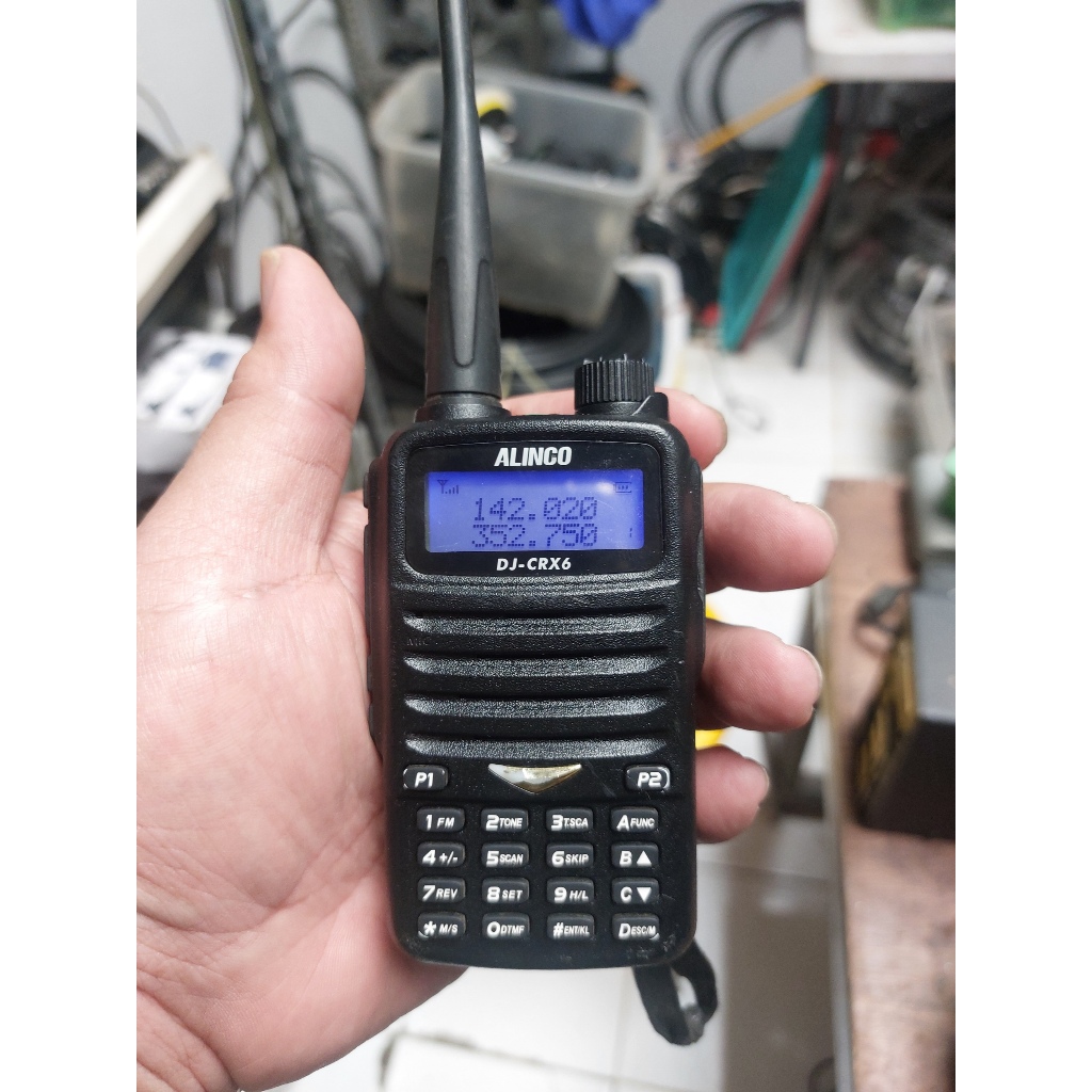 Ht Alinco Crx6 Frekuensi Vhf dan Uhf Low Band 350 Mhz Alinco Dj-CRX6 Frekuensi Uhf 350Mhz Mirip Alin