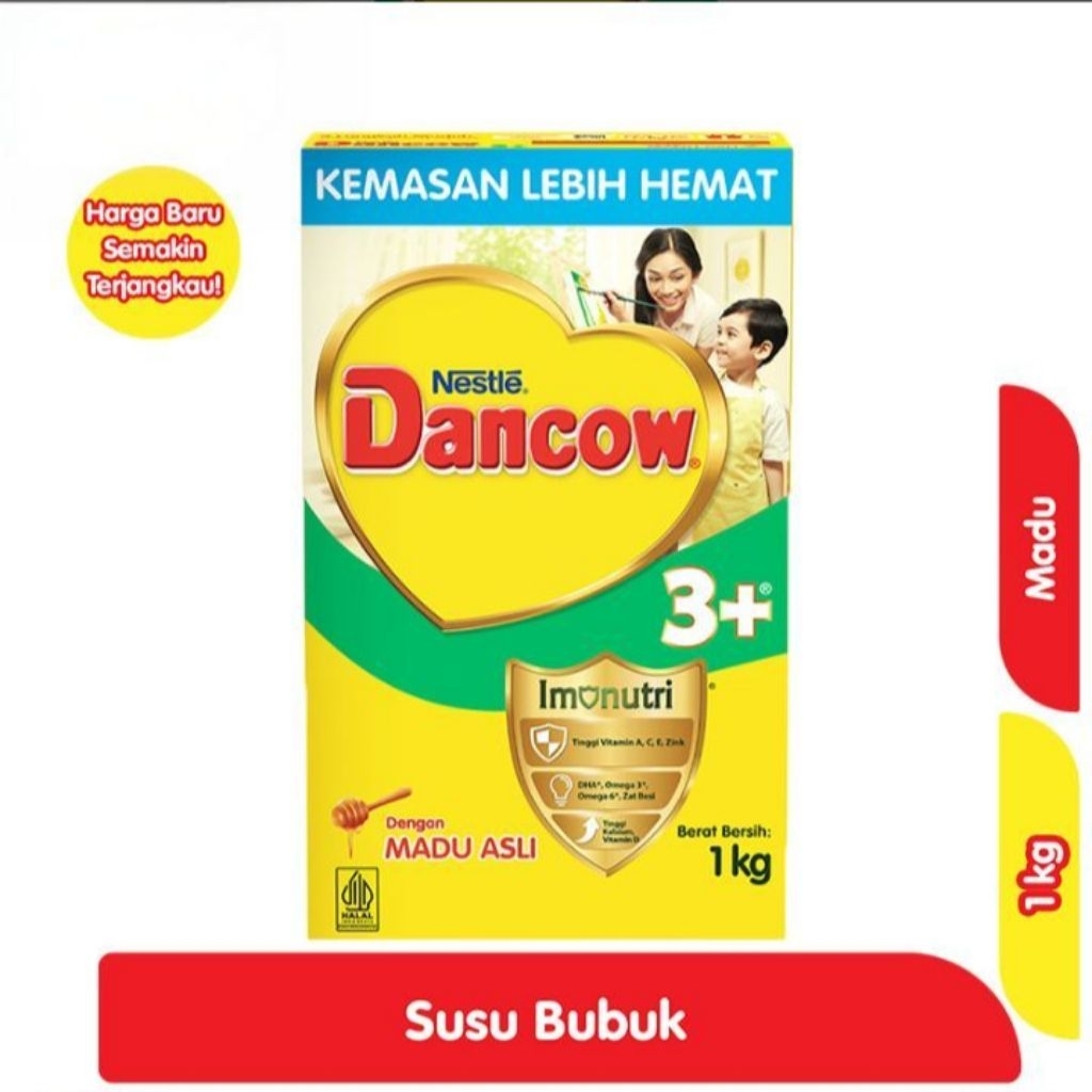 Dancow 3+ Susu Madu 1kg