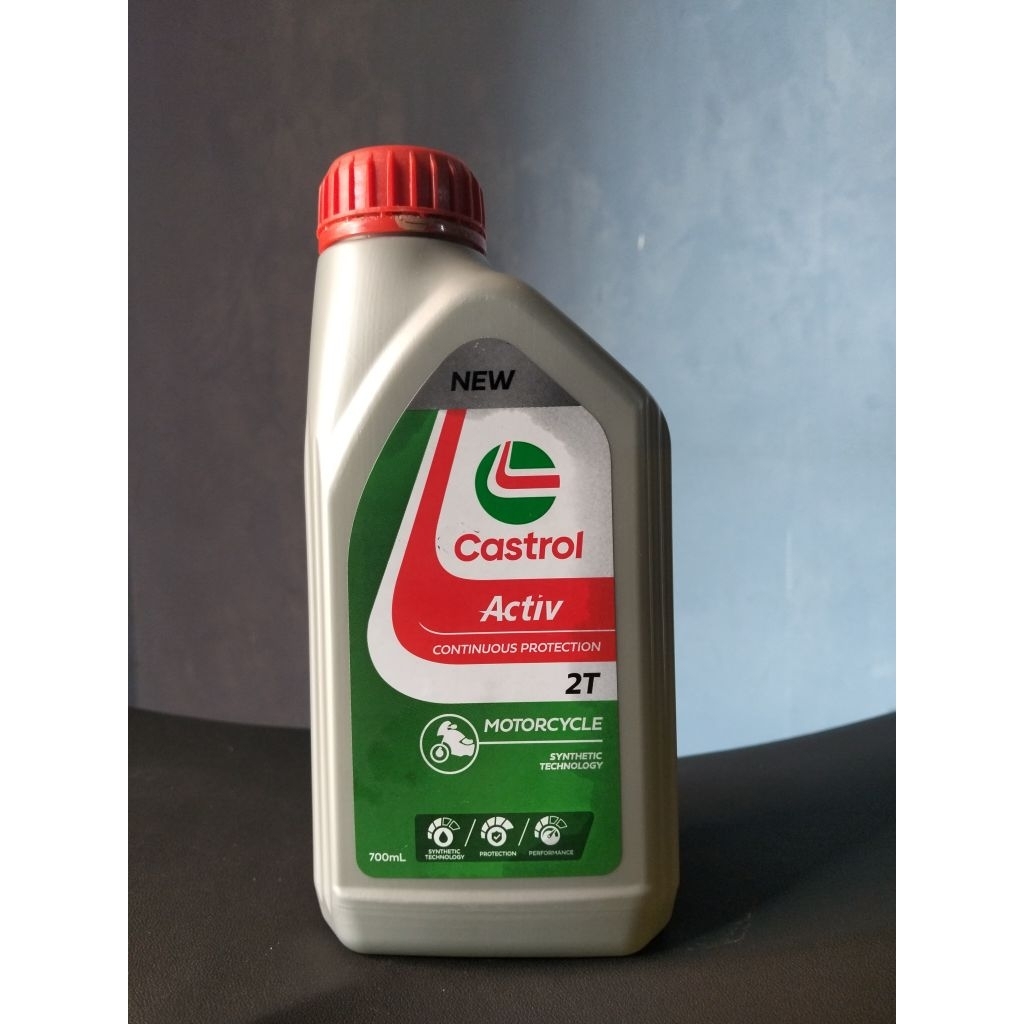 Oli samping castrol low smoke
