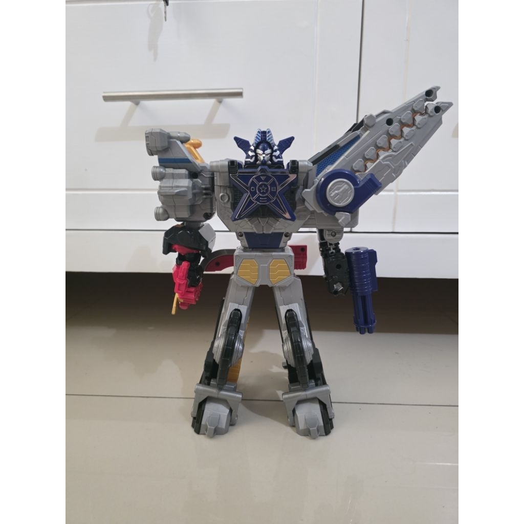 dx megazord zenkaiger zenkaizer kaizoku gattai twokaioh bandai