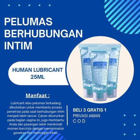 Lubricant gel 25 ml Pelumas vagina pereda nyeri