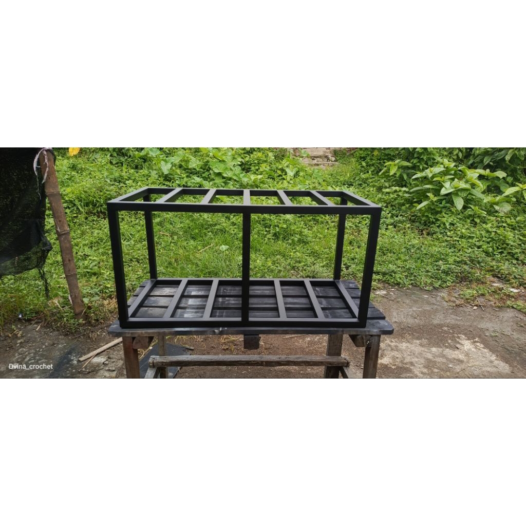 meja rak aquarium besi hollow/rak aquarium/rak dudukan meja aquarium